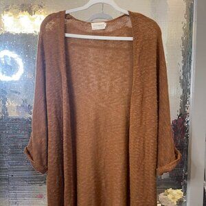 Cardigan - Rust color